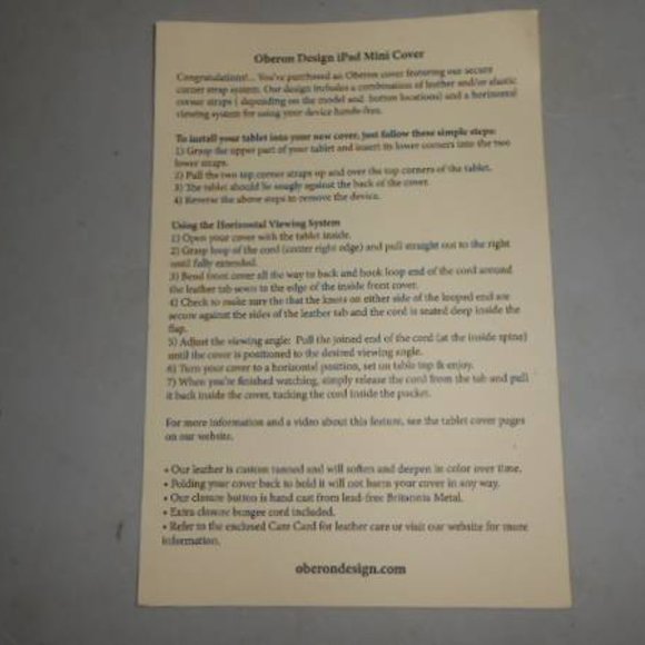 Oberon Hokusai Wave Teal Green iPad Mini Cover Fits Mini 4, 5, and 6 only - Picture 8 of 12